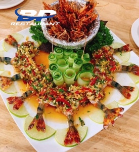 Tôm sú sốt thái