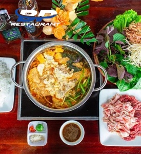 Lẩu riêu cua bắp bò 