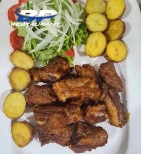 Sườn heo nướng mật ong