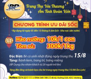                                  Nhà hàng Bình Phát với Ưu đãi Trung Thu 2023: Món Quà Ý Nghĩa Tặng Khách Hàng                            