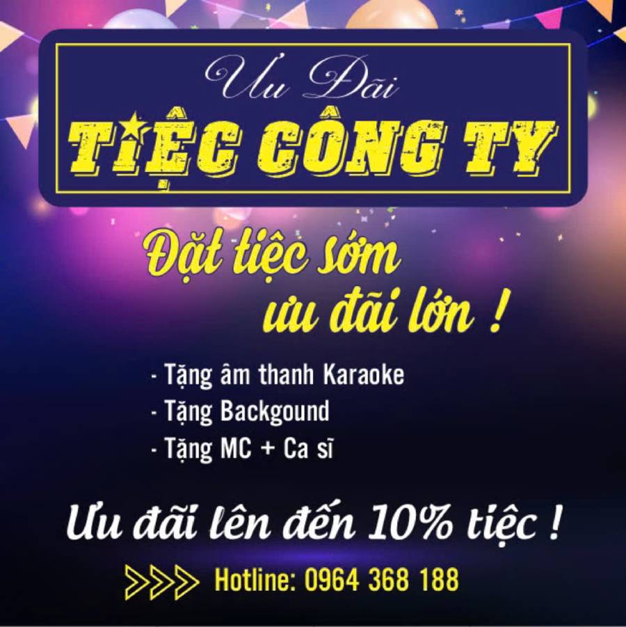 Đặt tiệc sớm tất niên sớm - Ưu đãi lớn